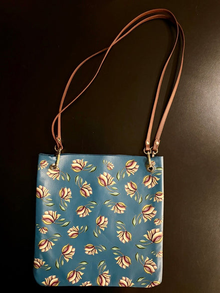 Soft Tote Midi "Flower rain"