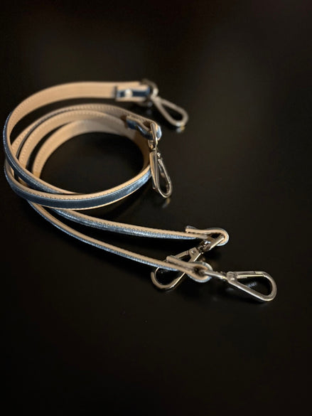 Tracolla velluto Ocean blu