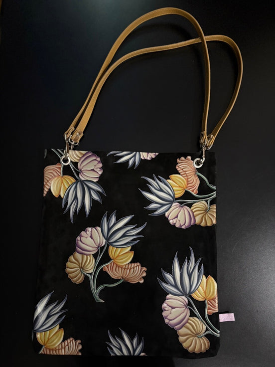 Soft Tote Large "Desert bloom"