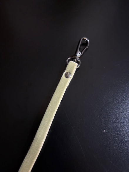 Tracolla velluto Mint