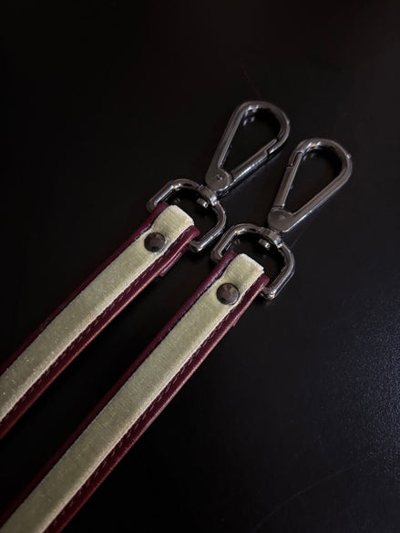 Tracolla velluto Sand