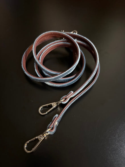 Tracolla velluto Ocean blu