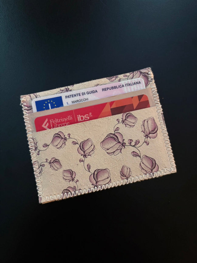 Slim wallet "Golden Hour"