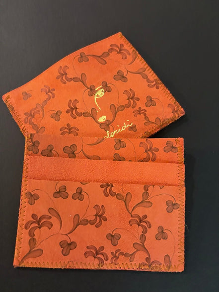 Slim wallet "Labyrinth"